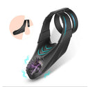 Vibrador Anel Peniano Recarregável com 10 Níveis de Vibrações - True Pleasure