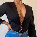 Body Chain Colar de Corpo - Claire - Libertina Sex Shop - body chain, colar de corpo, colar para o corpo - Sex Shop Vibradores