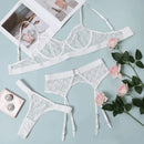 Conjunto de Lingerie Luxo Super Sexy com Renda Delicada - Libertina Shop - Libertina Sex Shop - calcinha lingerie, lingerie, lingerie conjunto, lingerie erótica, lingerie luxo, lingerie preta, lingerie renda, lingerie sensual, lingerie sexy, lingeries sexy, loja de lingerie - Sex Shop Vibradores