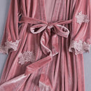 Conjunto Lux Veludo - 4 em 1 - Libertina Sex Shop - vestuario - Sex Shop Vibradores