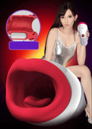 Masturbador Masculino Simulador de Sexo Oral com Língua e Texturas - Letten - Libertina Sex Shop - Libertina Sex Shop