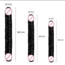 Pênis Realístico de Borracha com Duas Cabeças - Liss Bliss - Libertina Sex Shop - dildo, penis de borracha, penis de borracha com duas cabeças, penis realístico - Sex Shop Vibradores