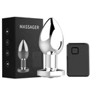 Plug Anal com Controle Remoto a Distância e 10 níveis de Vibrações - Libertina Sex Shop - anal, mulheres, plug anal, plug anal com controle, plug anal vibrador, plug anal vibrador com controle - Sex Shop Vibradores
