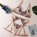 sugador, sugador de clitóris, vibrador, vibrador com sugador, vibrador de clitóris, vibrador de ponto g, Vibrador Feminino, vibrador ponto g - Sex Shop Vibradores - Conjunto de Lingerie Florida com Tule
