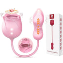 Vibrador Bullet Vai Vem e Simulador de Oral com Linguinha OU Sugador - IMMORTAL FLOWER 5 S-Hand