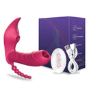 Vibrador com Simulador de Sexo Oral, Sugador de Clitóris e Estimulador de Ponto G - Multi Pleasure - Libertina Sex Shop - controle, masturbador feminino, simulador, simulador de sexo oral, sugador, sugador clitoriano, sugador de clitóris, vibrador, vibrador aprova d'água, vibrador com sugador, vibrador de ponto g, Vibrador Feminino - Sex Shop Vibradores