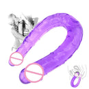 Vibrador Consolo Duplo para Lésbicas - 2Caps - Libertina Sex Shop - consolo duplo, consolo duplo para lesbicas, dildo, dildo com duas cabeças, dildo de borracha, penis de borracha, penis de borracha com duas cabeças - Sex Shop Vibradores