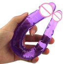 Vibrador Consolo Duplo para Lésbicas - 2Caps - Libertina Sex Shop - consolo duplo, consolo duplo para lesbicas, dildo, dildo com duas cabeças, dildo de borracha, penis de borracha, penis de borracha com duas cabeças - Sex Shop Vibradores