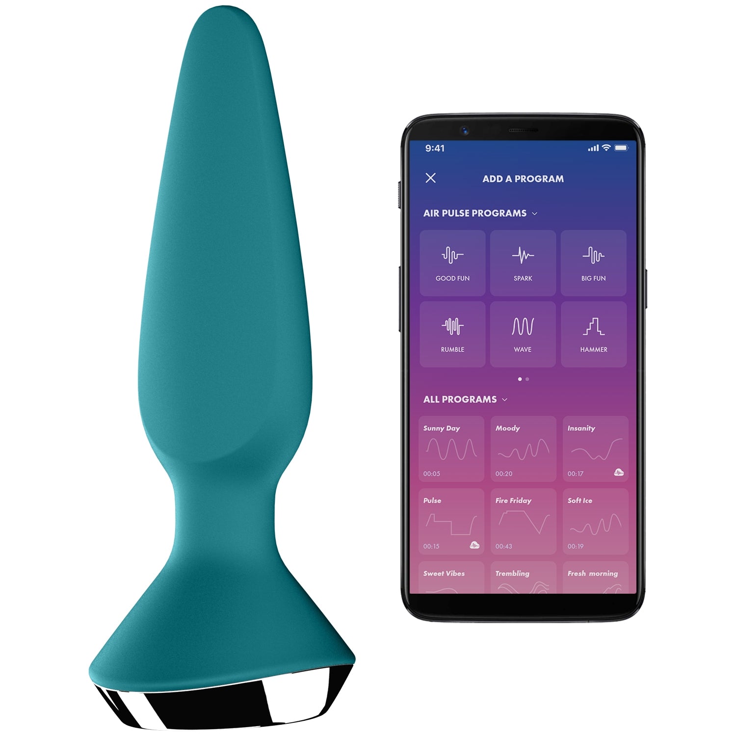 Satisfyer Plug Ilicious 1 - Plug Anal com Vibrações & Controle Remoto via Bluetooth