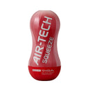 TENGA AIR-TECH Squeeze REGULAR vermelho — produto completo