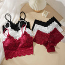 Conjunto Sutiã e Calcinha em Renda Sólida · Sem Aro · Lingerie do Dia a Dia Sensual · P ao G