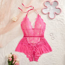 Body Lingerie Plus Size em Renda · Linha Curvas · Tamanhos G ao EXGG · Camisola Elegante para Corpos