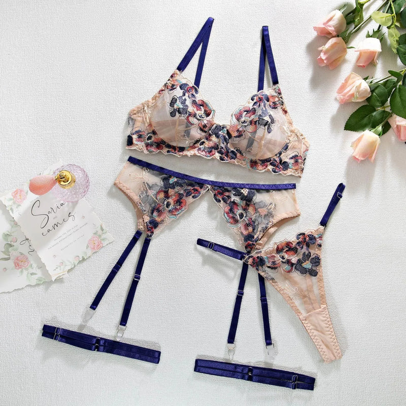 Bevellie - Libertina Sex Shop - calcinha lingerie, cinta liga, liga de perna, lingerie, lingerie completa