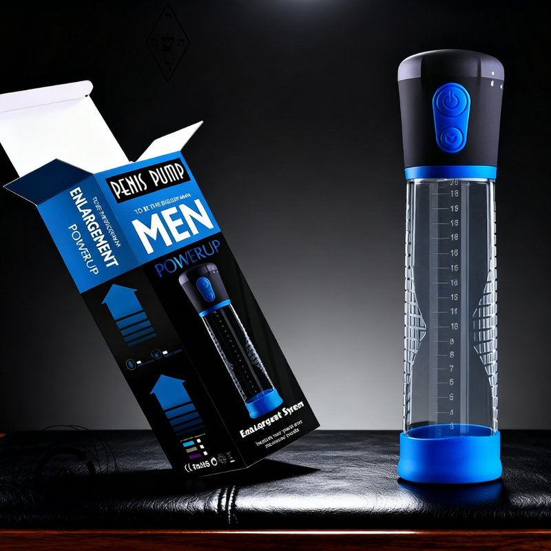 Bomba Peniana Elétrica Power Up- Aumenta Muito o Pênis