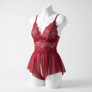 Body Lingerie Ultimate Sexy em Renda com Abertura