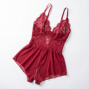 Body Lingerie Ultimate Sexy em Renda com Abertura