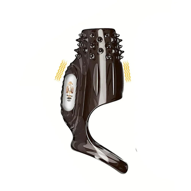 Manga Peniana Vibratória MaxSkin - manga peniana vibratória - extensor peniano - vibrador peniano - anel peniano com vibração - capa peniana com estímulo - extensão peniana com vibração - silicone macio e flexível - estímulo clitoriano - textura estimulante - prolonga ereção - retarda ejaculação - aumento do diâmetro peniano - capa para pênis com vibração - brinquedo sexual masculino - vibrador para casal - resistente e confortável - experiência de prazer intensa
