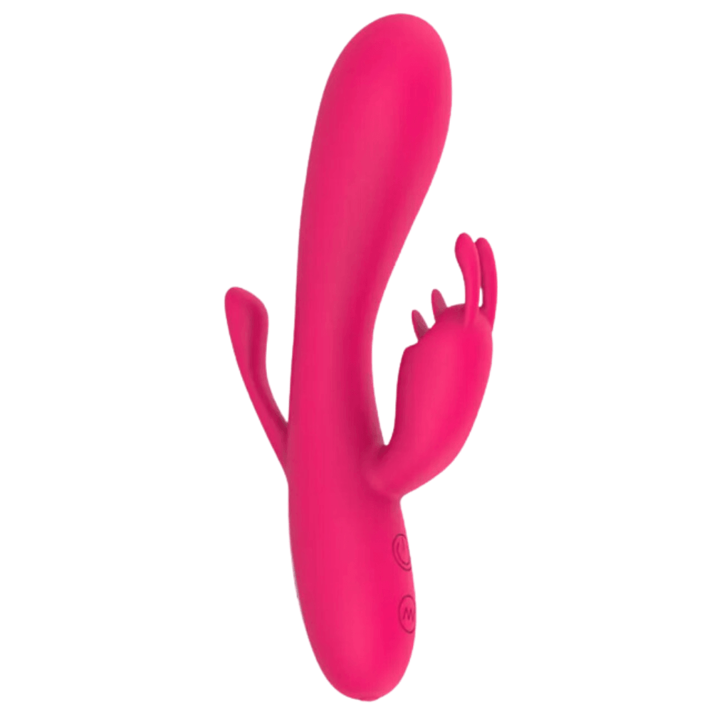 Vibrador Feminino Rabbit de Ponto G & Clitóris com Língua - Mr.Ribs