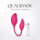 Vibrador Feminino  2 em 1 Estimulador de Ponto G e Sugador de Clitóris  - Sexsoho
