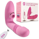 Vibrador Feminino Vai e Vem, Sucção e Aquecimento - Sueño
