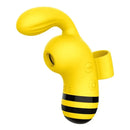 Vibrador Bee 2 em 1  - Vibrador Abelhinha com Estimulador de Clitóris e Ponto-G