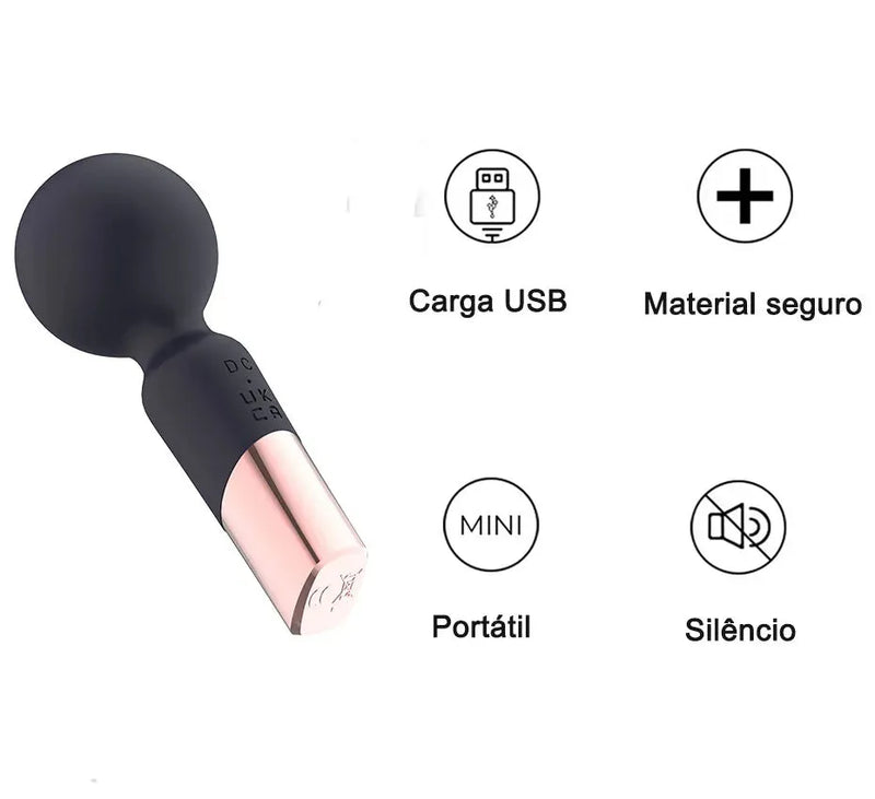 Vibrador para Mulheres Shopee-Vibrador Feminino Promoção Shopee-Vibrador Silencioso e Discreto-Sugador Clitoriano Silencioso-