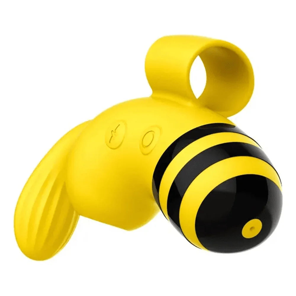 Vibrador Bee 2 em 1  - Vibrador Abelhinha com Estimulador de Clitóris e Ponto-G