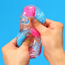 Elasticidade da manga com as peças móveis