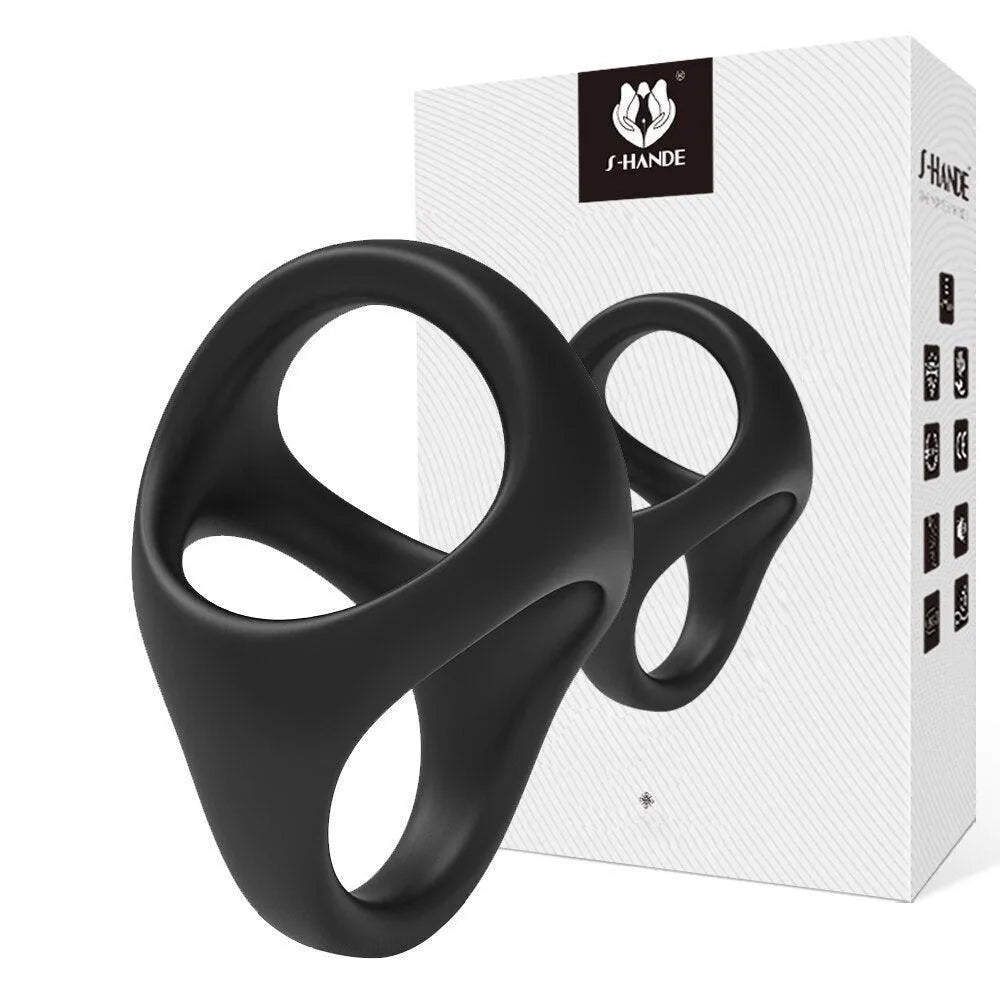Anel Peniano com Pressão - Black Rider S-Hande - Libertina Sex Shop - anel, anel para pênis, Anel peniano, anelpeniano - Sex Shop Vibradores