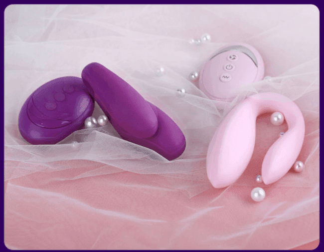 August - Vibrador para Casais com Controle sem Fio - Promo - Libertina Sex Shop - black friday - Sex Shop Vibradores