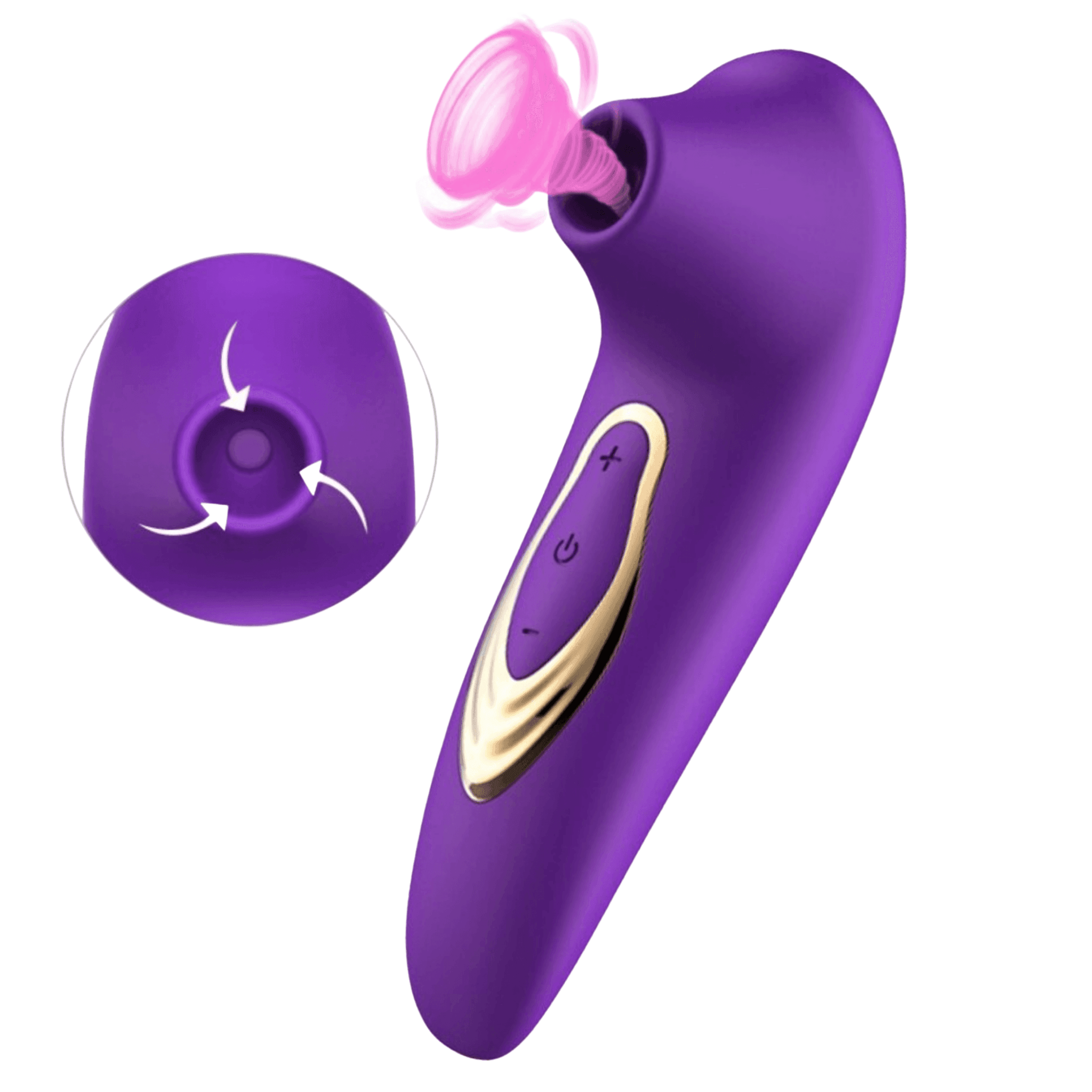 BestFriend  - Vibrador Feminino Sugador de Clitóris e Mamilos Super Potente