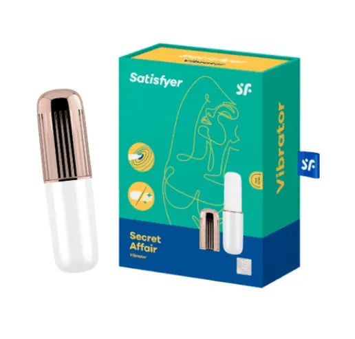Bullet Satisfyer Secret Affair - Vibrador Feminino - Libertina Sex Shop - mulheres, satisfyer, vibrador, vibrador bullet - Sex Shop Vibradores