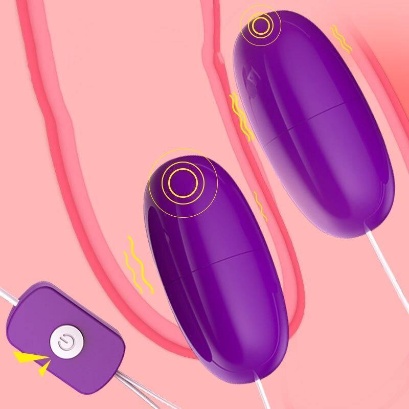 Bullet Vibratório Duplo com Fio e Vibração Intensa - Libertina Sex Shop - mulheres, simulador de sexo oral, vibrador - Sex Shop Vibradores