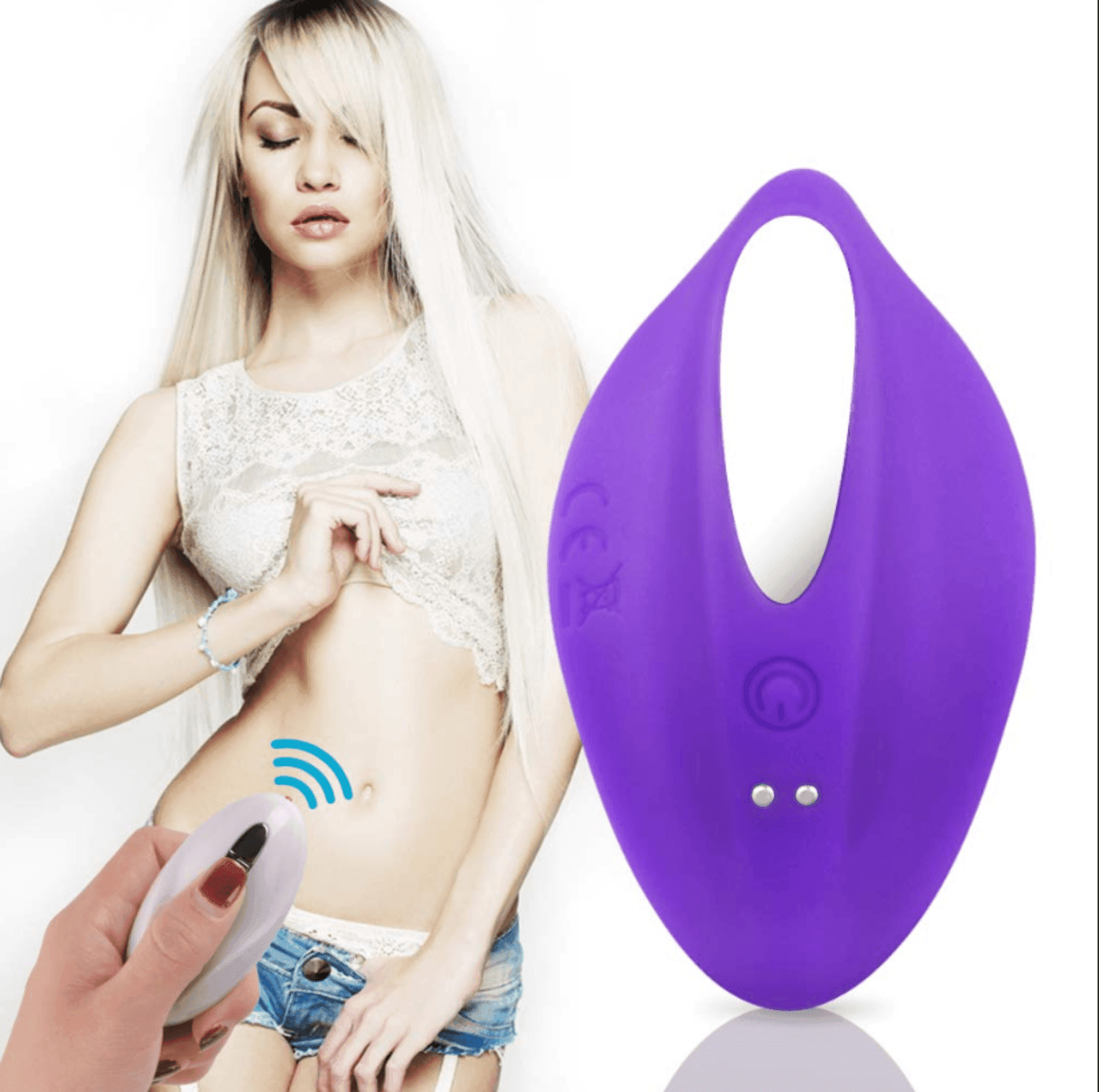 Calcinha Vibratória Estimuladora de Clitóris com Controle Remoto a Distância - Hot Pantys - Libertina Sex Shop - bluetooth, Calcinha Vibratoria, casais, controle, maisvendidos, mulheres, vibrador, vibrador com controle, vibrador com controle remoto - Sex Shop Vibradores