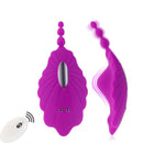 Calcinha Vibratória Estimuladora de Clitóris e Ânus com Controle Remoto - Libertina Sex Shop - calcinha vibratória, vibrador, vibrador anal, vibrador aprova d'água, vibrador calcinha, vibrador com controle, vibrador com controle remoto, vibrador com sugador, vibrador de calcinha, vibrador de clitóris, vibrador de colocar na calcinha, vibrador de mulher, Vibrador Feminino, vibrador para casais, vibrador para mulher, vibrador para mulheres - Sex Shop Vibradores