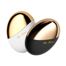 Ovo de Ouro — sugador discreto nas cores branco pérola e preto onyx, produto completo
