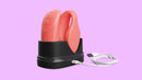 We-Vibe Chorus + Remote Squeeze no estojo de carga