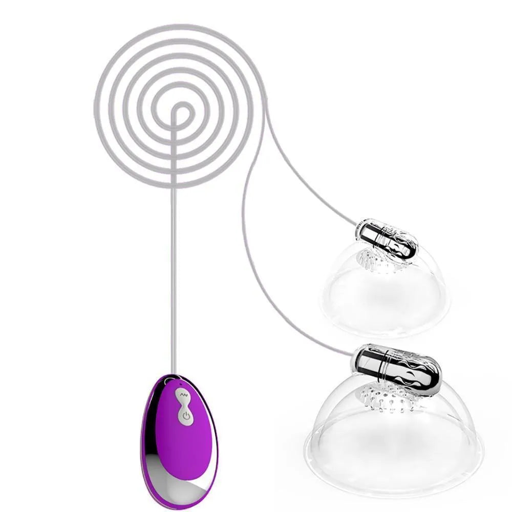 Cup Sugador e Vibrador de Mamilo com 20 tipos de Vibração - Libertina Sex Shop - sugador, sugador de mamilo, vibrador, vibrador dee mamilo - Sex Shop Vibradores
