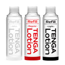 TENGA Lotion Refill — as 3 viscosidades, produto completo