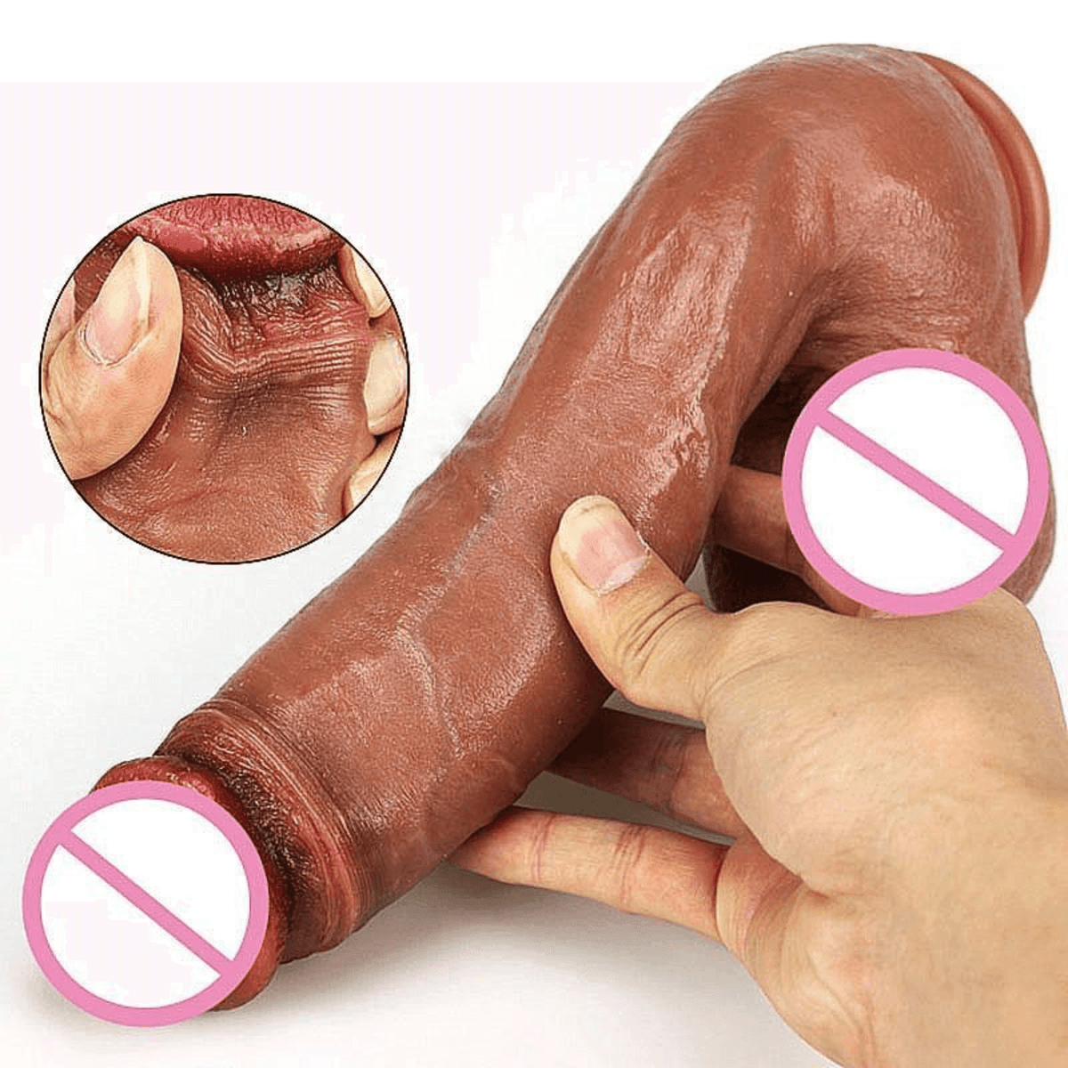 Dildo Pênis de Borracha Realístico Macio - Strong Dildo