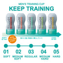 TENGA KEEP TRAINING — os 5 níveis em linha