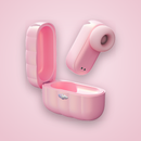 Er Ji — estojo rosa que parece fone sem fio