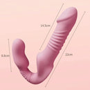 massageador clitoris-estimulador clitóris-vibrador ponto ge clitoris-clitoris vibrador-consolo duplo-consolo de silicone-estimulador de ponto g-vibrador duas pontas-vibrador feminino clitoris-