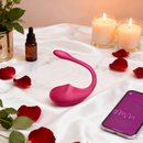 Vibrador Feminino de Ponto G e Clitóris com Controle a Remoto Bluetooth   - Lola