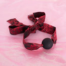 Kit Acessórios BDSM Estilo Luxury Vermelho - Algemas, Chicote, Venda e Mordaça - Libertina Sex Shop - acessório sado bdsm, algema bdsm, algema bdsm sexual, bdsm, roupa bdsm - Sex Shop Vibradores