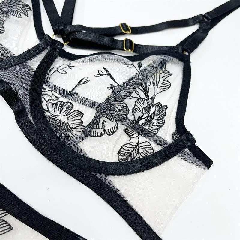 Lingerie Sexy trabalhada em renda - SuiceLov - Libertina Sex Shop - calcinha lingerie, lingerie, lingerie conjunto, lingerie erótica, lingerie luxo, lingerie preta, lingerie renda, lingerie sensual, lingerie sexy, lingeries sexy, loja de lingerie, vestuario - Sex Shop Vibradores