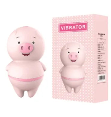 Love Porquinho - Vibrador Simulador de Sexo Oral com Língua e 6 Níveis de Estimulação - Libertina Sex Shop - masturbador oral, mulheres, porquinho vibrador, simulador de sexo oral, vibrador - Sex Shop Vibradores