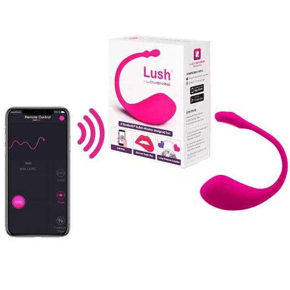 Lush 2 - Vibrador de Luxo com Controle Remoto via APP - Libertina Sex Shop - apenasbluetooth, bluetooth, casais, lovense lush 2, lush 2, mulheres, vibrador bluetooth, vibrador de luxo, vibrador de ponto g - Sex Shop Vibradores