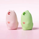Magic Kiss — ovo sugador com língua, rosa e verde