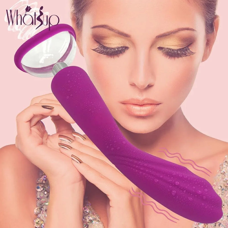 Magic Orgams - Vibrador com Simulador de Sexo Oral com Ondas de Sucção - Libertina Sex Shop - mulheres, simulador, sugador, vibrador - Sex Shop Vibradores